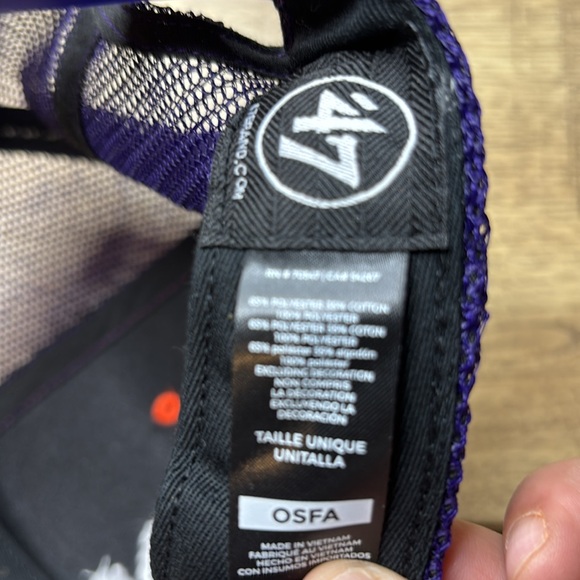 Bundle of 2 ‘47 SnapBack Trucker Clemson Hats - Picture 6 of 7